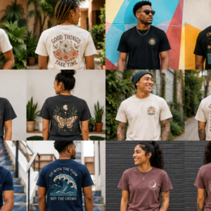 Premium Graphic T-Shirt (Front & Back)